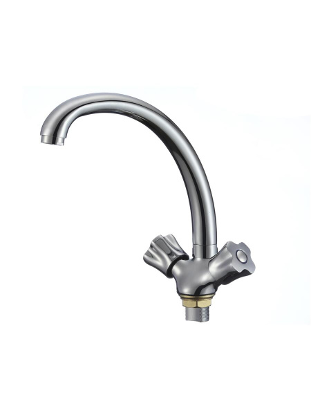 Смеситель для кухни РМС SL116-273F двуручковый Хром